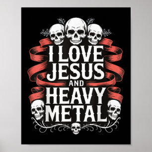 Affiche J'aime Jésus et le heavy metal _7