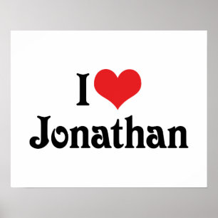 Affiche J'aime Jonathan
