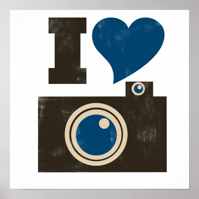 Affiche J'aime la caméra (Devant)