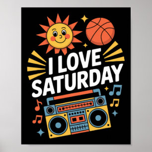 Affiche J'aime la musique de sketches du samedi ensoleillé