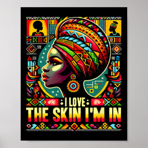 Affiche J'aime la peau dans laquelle je suis Mois de l'his
