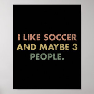 Affiche J'aime le football et peut-être 3 personnes #25d24