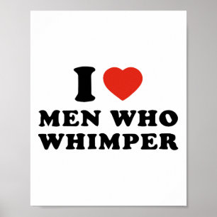 Affiche J'aime les hommes qui pleurnichent Funny Christmas