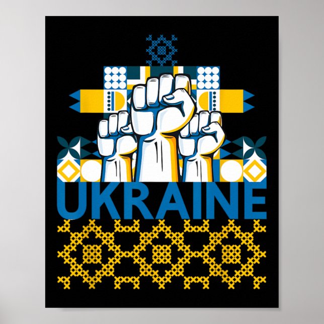 Affiche J'aime l'Ukraine  (Devant)