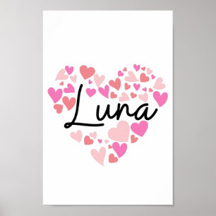 Affiche J'aime Luna