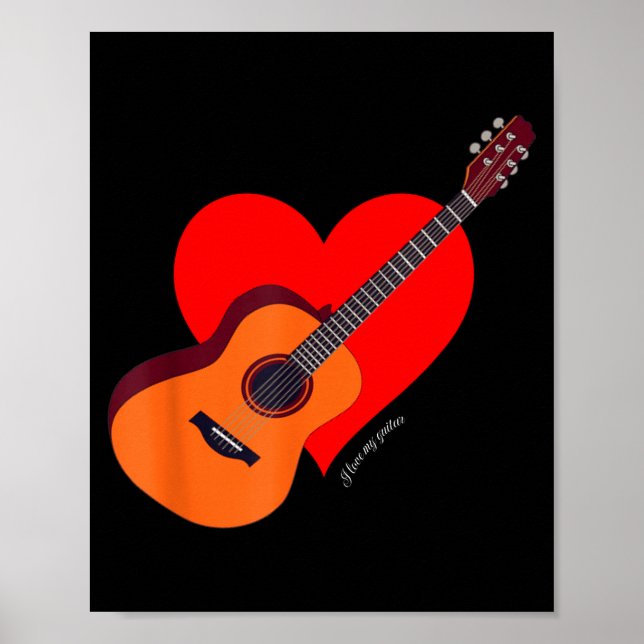 Affiche J'aime ma guitare nouvel élève (Devant)