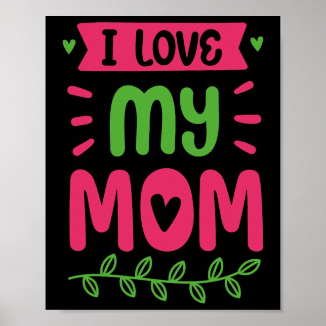Affiche J'Aime Ma Mère Maman Maman Maman Maman Dit Maman (Devant)