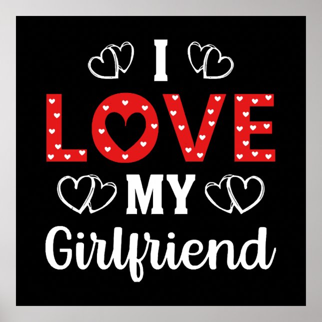 Affiche J'aime ma petite amie (Devant)