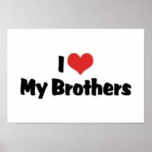 Affiche J'aime mes frères