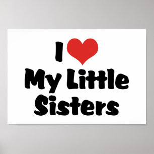 Affiche J'Aime Mes Petites Soeurs