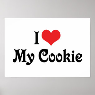 Affiche J'Aime Mon Cookie