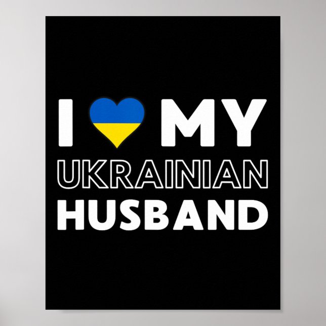 Affiche J'aime mon Husnd ukrainien  (Devant)
