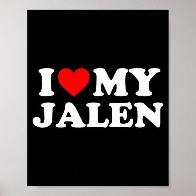 Affiche J'aime mon Jalen  (Devant)