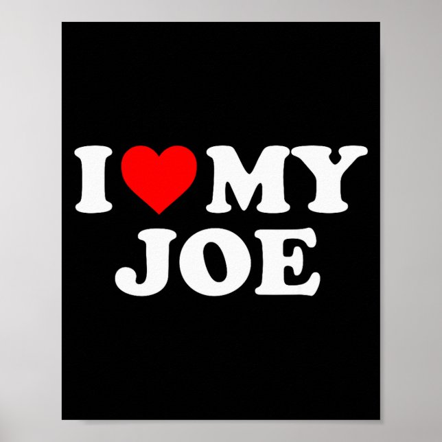 Affiche J'aime mon Joe  (Devant)