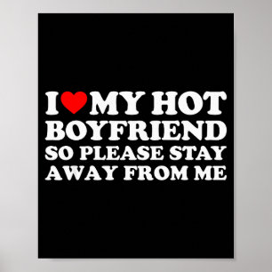 Affiche J'aime mon petit ami sexy