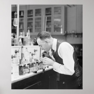 Affiche J'aime mon travail : 1920