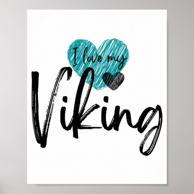 Affiche J'aime mon Viking (Devant)