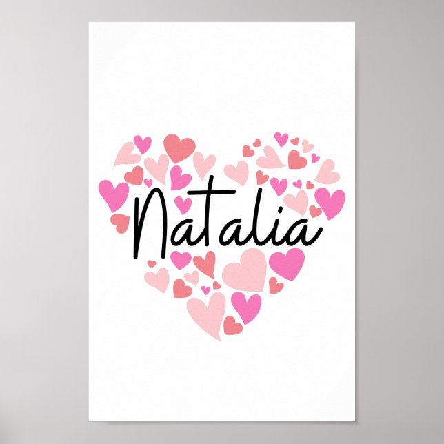 Affiche J'aime Natalia (Devant)