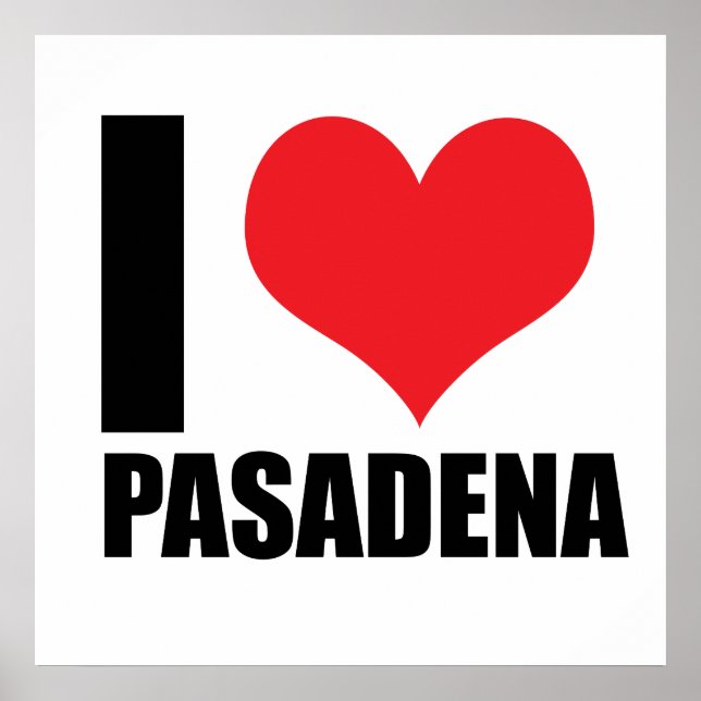 Affiche J'aime Pasadena (Devant)