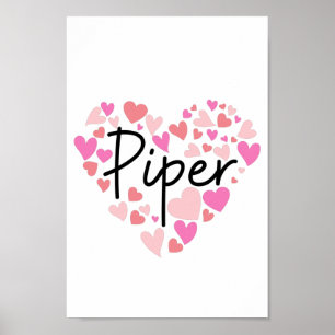 Affiche J'aime Piper