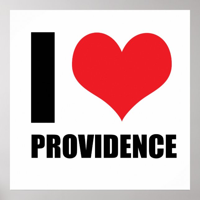 Affiche J'aime Providence (Devant)