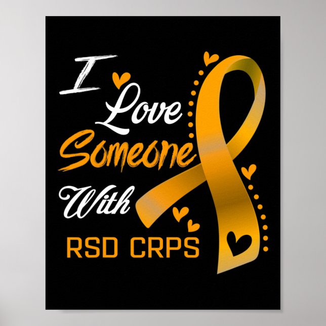 Affiche J'Aime Quelqu'Un Avec Rsd Crps Sensibilisation 1 (Devant)