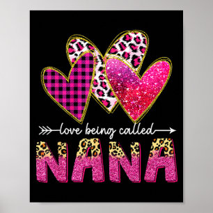 Affiche J'aime qu'on m'appelle nana grand-mère valentine f