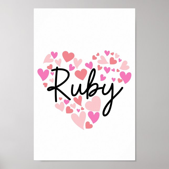 Affiche J'aime Ruby (Devant)