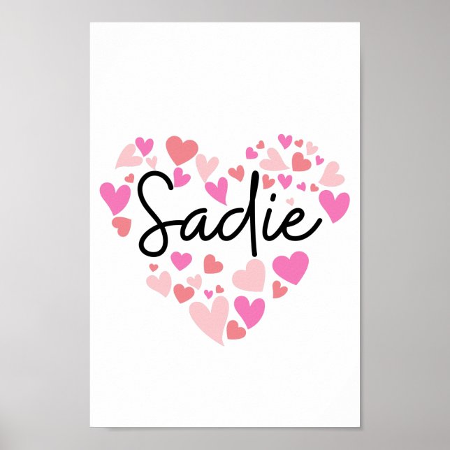 Affiche J'aime Sadie (Devant)
