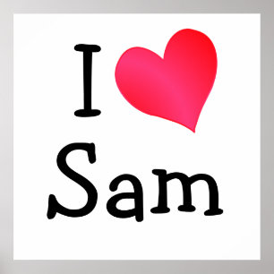 Affiche J'aime Sam