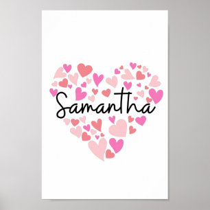 Affiche J'aime Samantha