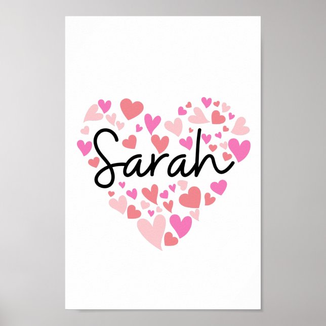 Affiche J'aime Sarah (Devant)