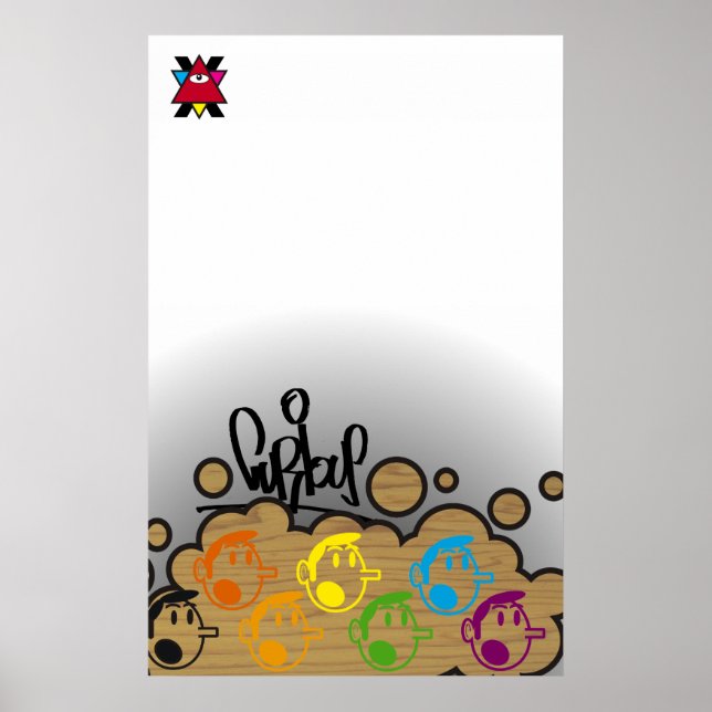 Affiche J'Aimerais Avoir Pris Attention En Classe Boutique (Devant)