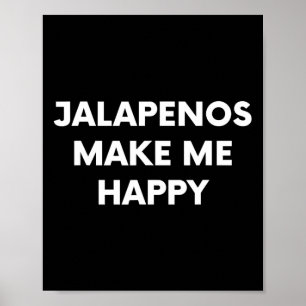 Affiche Jalapenos Funny Cinco De Mayo Humour Mexicain P