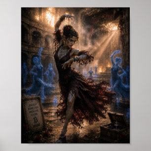 Affiche Jalousie / Danseuse de flamenco / Vieux Théâtre