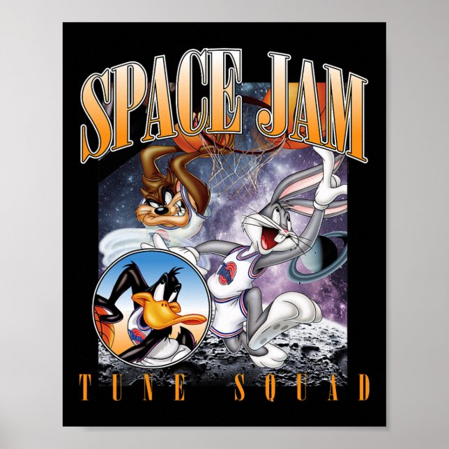 Affiche Jam Tune Squad Vintage (Devant)