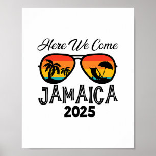 Affiche Jamaïque 2025 Nous voilà T-shirt de rêve pour tout