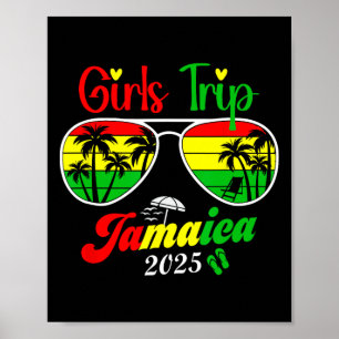 Affiche Jamaïque Famille Réunion Filles Voyage 2025 Vacanc