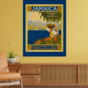 Affiche Jamaïque - Joyau des Tropiques,