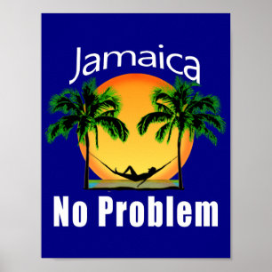 Affiche Jamaïque : pas de problème
