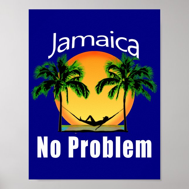Affiche Jamaïque : pas de problème (Devant)