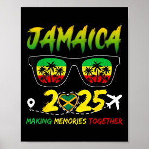 Affiche Jamaïque Réunion familiale 2025 Faire des souvenir