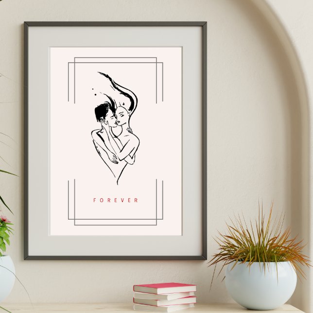 Affiche Jamais (Créateur téléchargé)