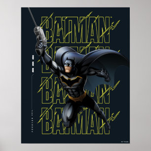 Affiche Jamais Batman Grappling Hook