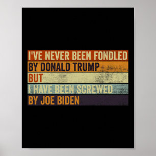 Affiche Jamais Été Fondé Par Donald Trump Mais Joe Biden 1