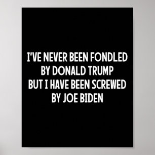 Affiche Jamais Été Fondé Par Donald Trump Mais Joe Biden 4