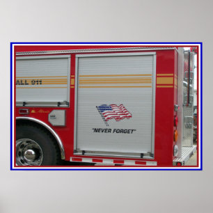 Affiche jamais oublier 9-11