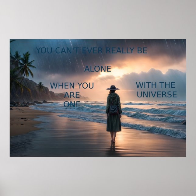 Affiche Jamais seul (Devant)