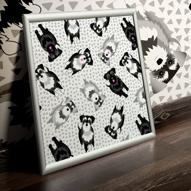 Affiche Jamais Trop De Schnauters (Créateur téléchargé)