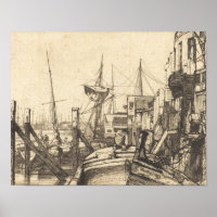 James Abbott McNeill Whistler - Limehouse